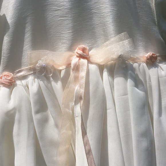 Baptismal/Christening Gown with Bonnet - Picture 3 of 5